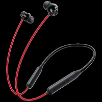 OnePlus Bullets Wireless Z2 E305A Neckband with AI Noise Cancellation (IP55 Water & Sweat Resistant, Upto 30 Hours Playback, Acoustic Red)