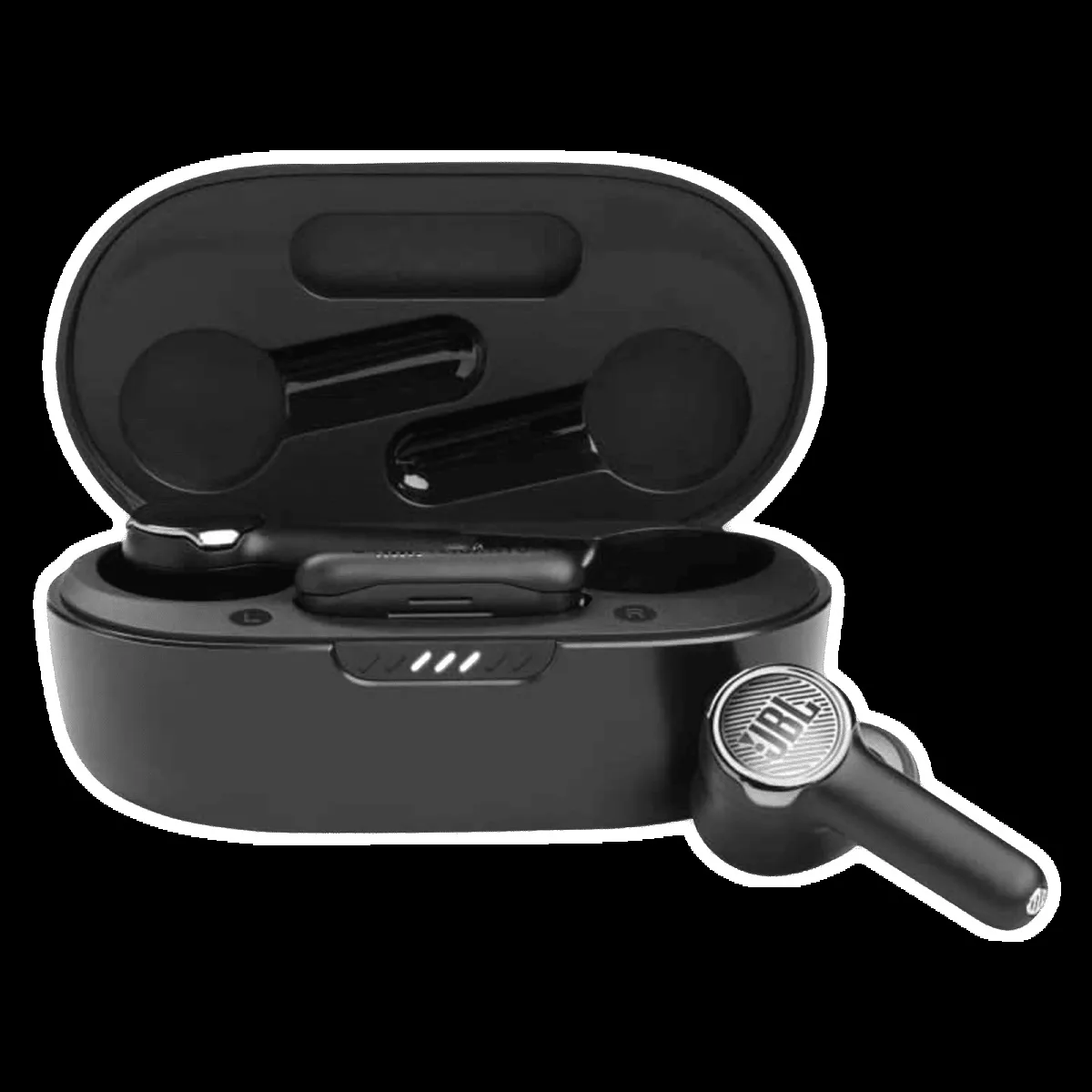 JBL Quantum AIR TWS Earbuds with Active Noise Cancellation (IPX4 Water Resistant, Upto 8 Hours Playback, Black)