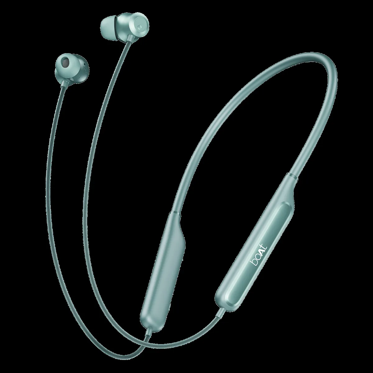 boAt Rockerz 210 Neckband with Active Noise Cancellation (IPX4 Water Resistant, Cinematic Spatial Audio, Powder Blue)