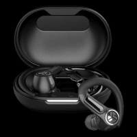 JLAB Epic Sport ANC 3 TWS Earbuds with Hybrid Active Noise Cancellation (IP66 Sweatproof, LDAC Audio, Black)