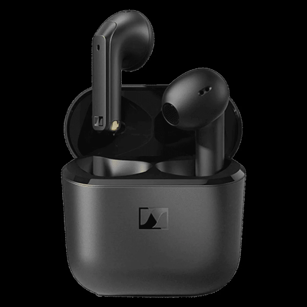 SENNHEISER Accentum Open OTW1BLK TWS Earbuds (IPX4 Splash & Sweat Resistance, Sennheiser Sound Tuning, Black)