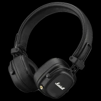 Marshall Major IV Bluetooth Headphone with Mic (Upto 80 Hours Playback, On Ear, Black)