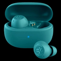 JLAB Go Pop ANC TWS Earbuds with Active Noise Cancellation (IP55 Sweat and Splashproof, Google Fast Pair, Teal)