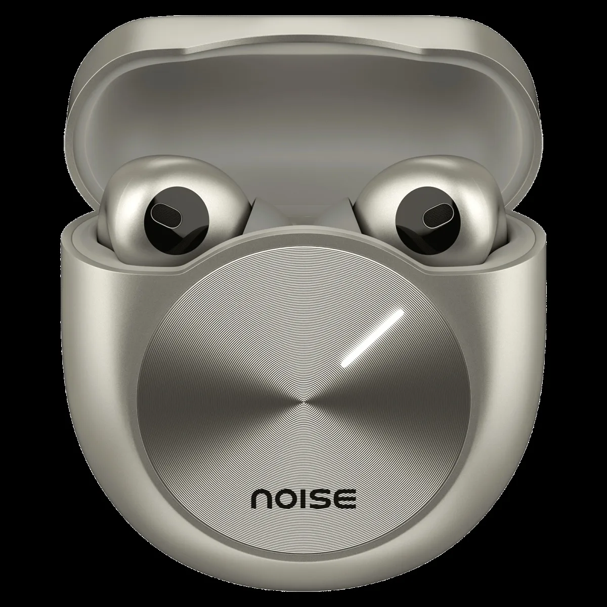 noise Master Buds AUD-HDPHN-MASTERBUDS TWS Earbuds with Adaptive Noise Cancellation (Water Resistant, Immersive Spatial Audio, Titanium)