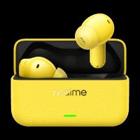 Realme Buds T500 Pro RMA2502 TWS Earbuds with Adaptive Noise Cancellation (IP55 Water Resistant, Face to Face Translator, Lemon Cola)
