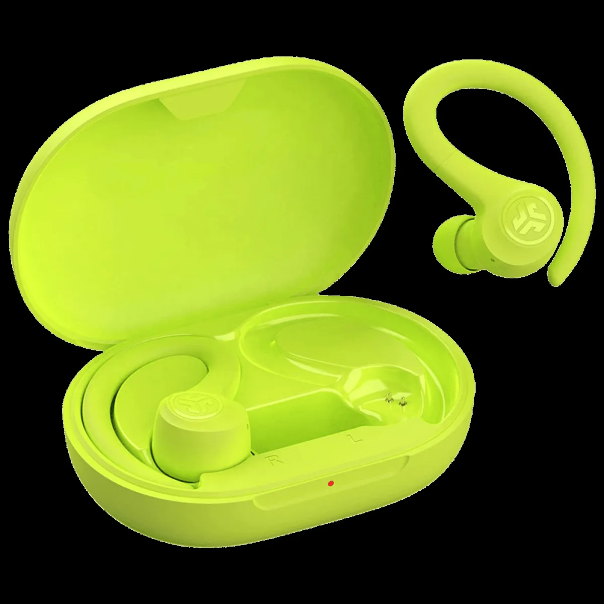 JLAB Go Air Sport TWS Earbuds with Active Noise Cancellation (IP55 Water Resistant, C3 Clear Calling, Yellow)