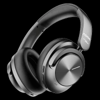 noise Master Buds Max Bluetooth Headphone with Mic (Adaptive Active Noise Cancellation, Over Ear, Onyx)