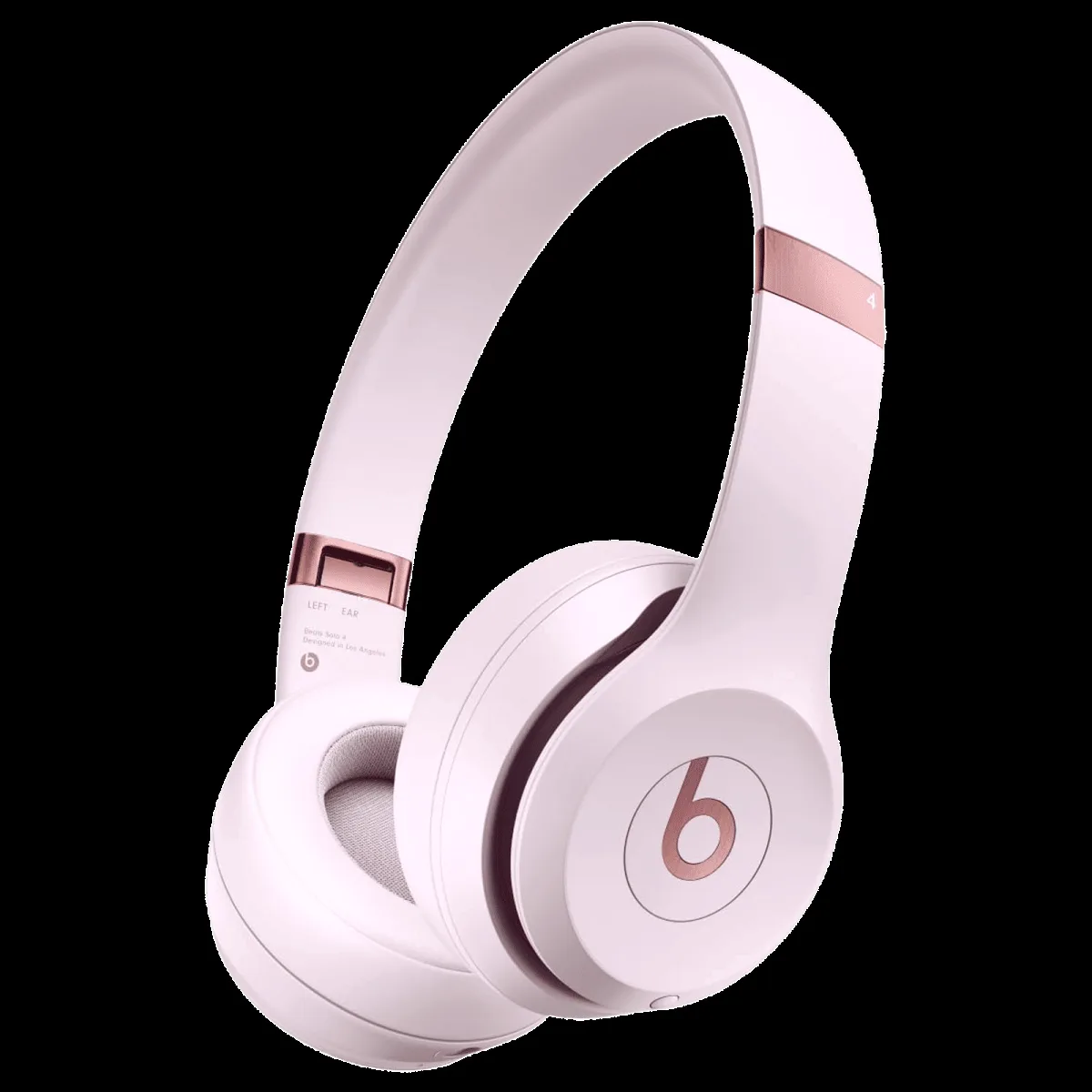 beats Solo 4 Bluetooth Headphone with Mic (Siri Voice Assistant, On Ear, Cloud Pink)