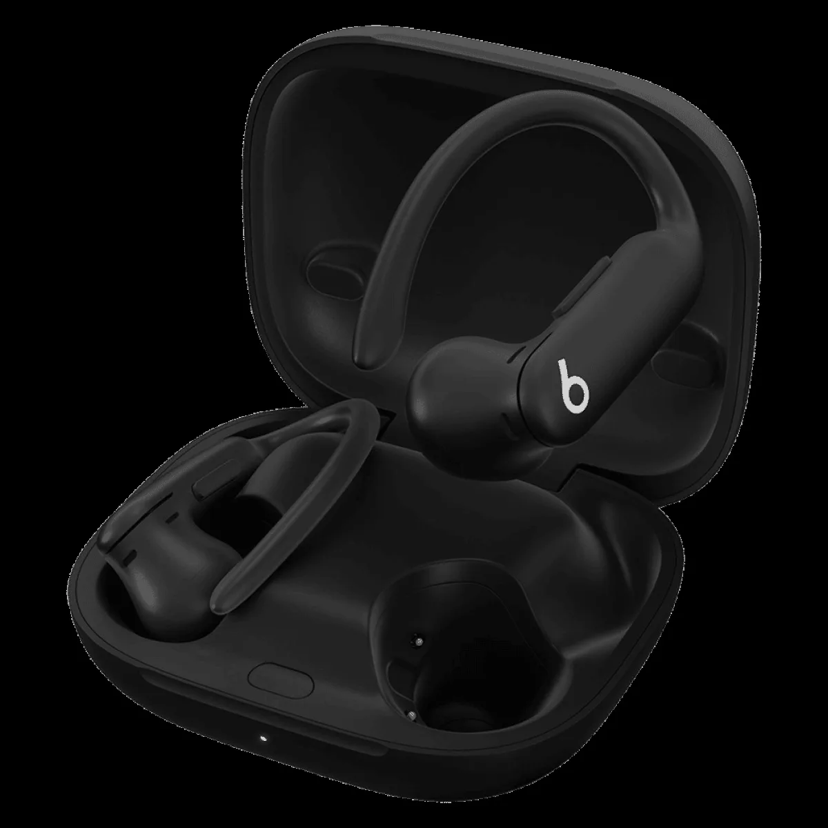 beats Powerbeats Pro 2 MX723ZM/A TWS Earbuds with Active Noise Cancellation (IPX4 Sweat & Water Resistant, Heart-rate Monitoring, Jet Black)