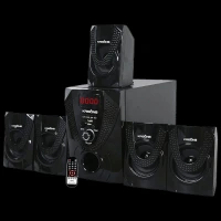 Krisons Nexon 30W Bluetooth Home Theatre with Remote (Deep Bass, 5.1 Channel, Black)