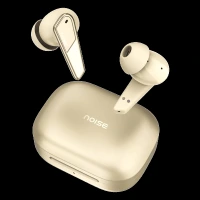 Noise Buds N1 Pro AUDHDPHNBUDN1BEIGE TWS Earbuds with Active Noise Cancellation (IPX5 Water Resistant, Instacharge, Chrome Beige)