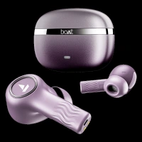 boAt Nirvana Ion TWS Earbuds with Active Noise Cancellation (IPX4 Water & Sweat Resistant, ASAP Charging, Rose Quartz)
