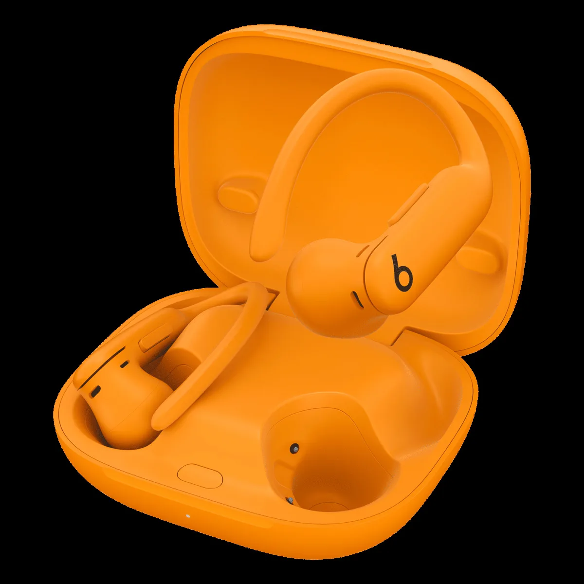 beats Powerbeats Pro 2 MX743ZM/A TWS Earbuds with Active Noise Cancellation (IPX4 Sweat & Water Resistant, Heart-rate Monitoring, Electric Orange)