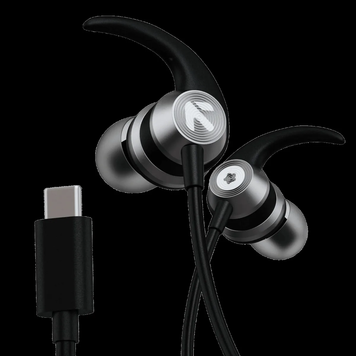GOBOULT X1 Pro Wired Earphone with Mic (USB Type-C Connector, In Ear, Black)
