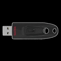SanDisk Ultra 32GB USB (3.0) Pen Drive (Portable Design, Black)