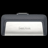SanDisk Ultra Dual Drive 32GB USB Type A (3.1), USB Type C (3.1) OTG Pen Drive (High-speed Performance, Black)