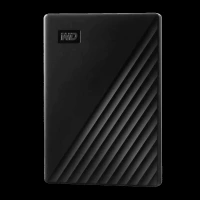 WD My Passport 1TB Micro-B Portable Hard Disk Drive (Password Protected, Black)