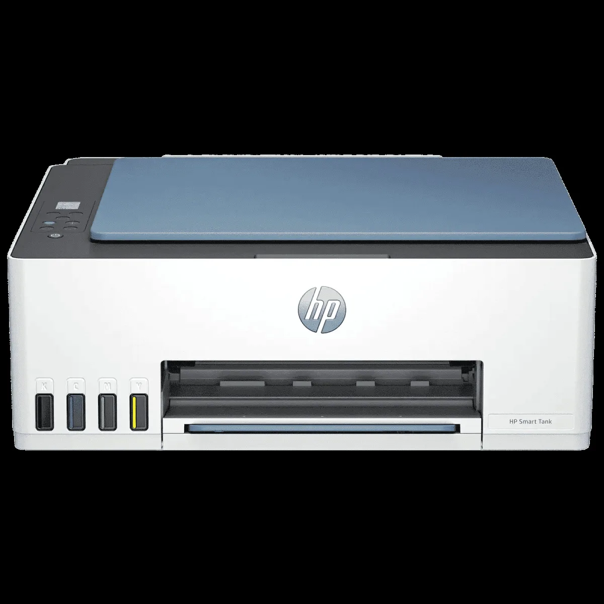 HP Smart Tank 585 All in One Wi-Fi Inkjet Printer with Auto On-Off Technology (Low-on-Ink Sensors, White)
