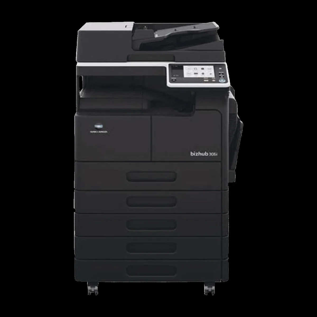 KONICA MINOLTA MONO Multi Function Monochrome Laser Jet Printer with Duplex Copy (4 GB RAM Memory, Black)