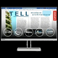 Lenovo L27i4A 68.58 cm (27 inch) Full HD IPS Panel Ultra Thin Monitor with WLED Backlight