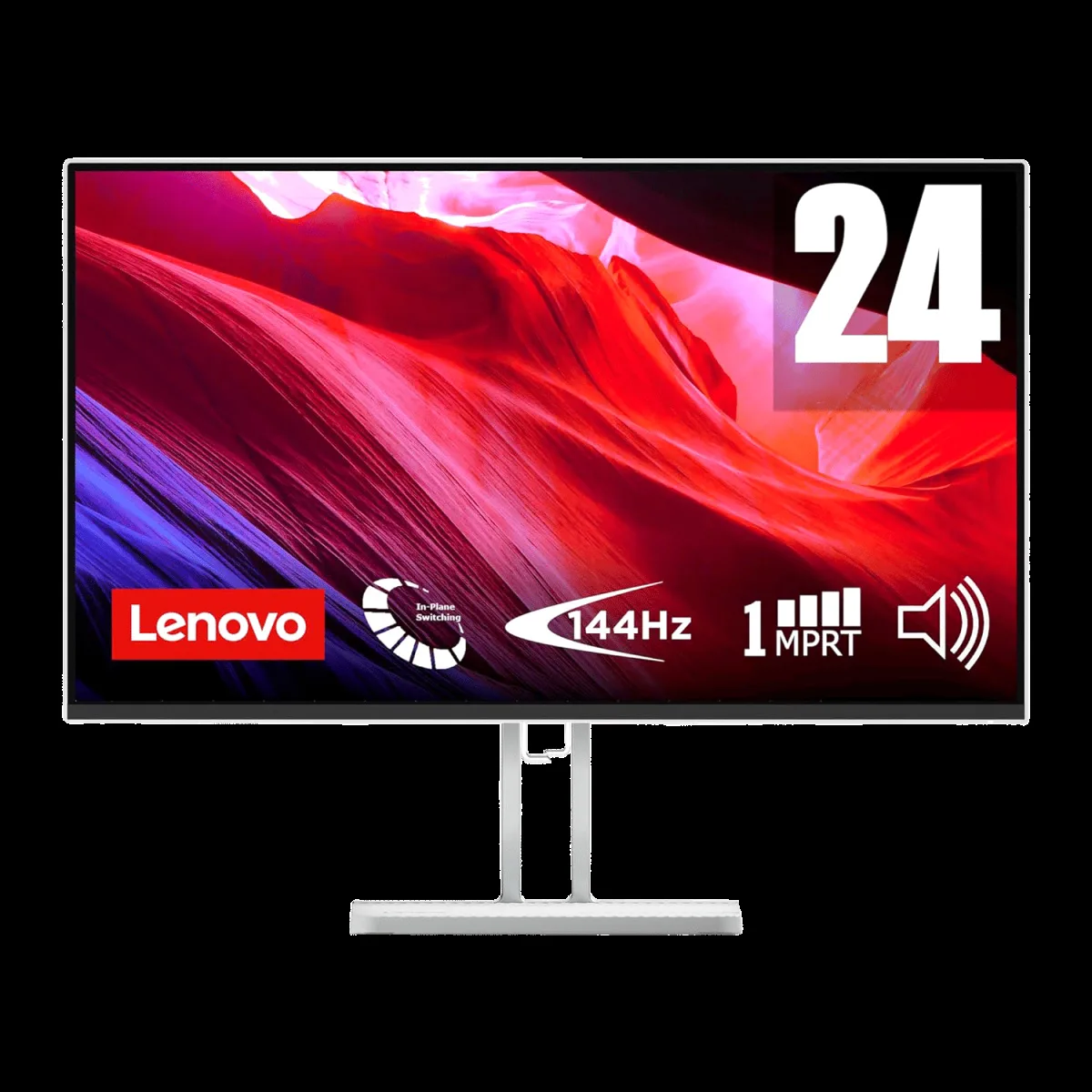 Lenovo L24-4C 60.45 cm (23.8 inch) Full HD IPS Panel LCD Ultra Thin Bezel Gaming Monitor With WLED Backlight