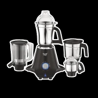 Preethi Taurus Plus 1000 Watt 4 Jars Juicer Mixer Grinder (19000 RPM, 3D Cooling System, Black)