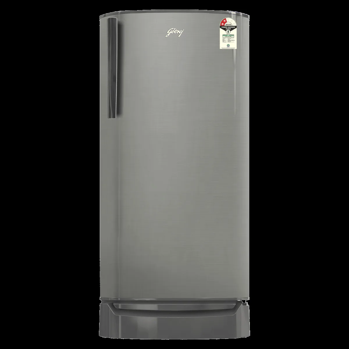 Godrej Rio Plus 183 Litres 2 Star Direct Cool Single Door Refrigerator with Turbo Cool Technology (52141501SD03938, Steel Glow)