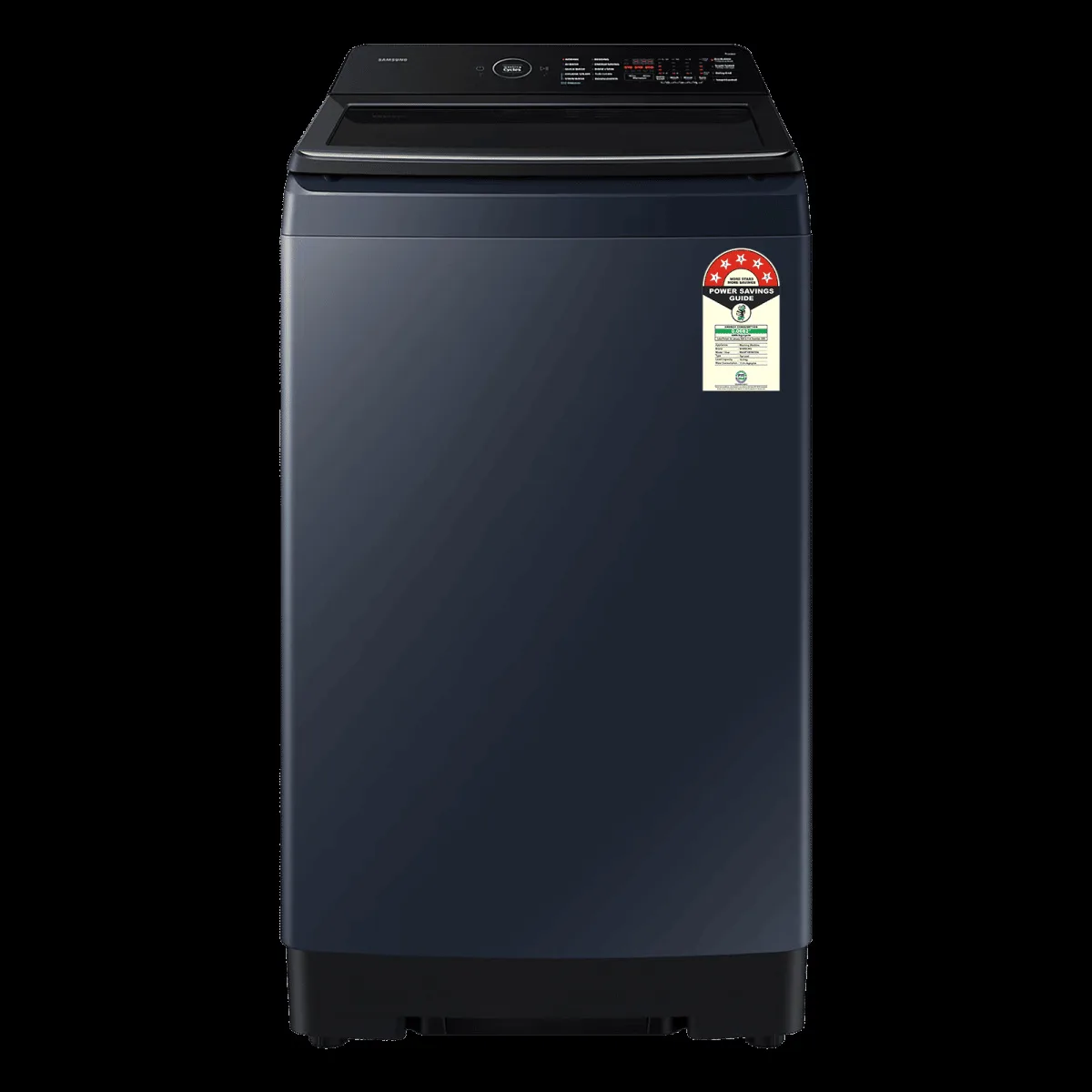 SAMSUNG 10 kg 5 Star Wi-Fi Inverter Fully Automatic Top Load Washing Machine (WA80F10B3NTL, AI VRT+ Technology, Brushed Navy)
