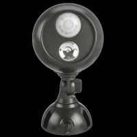 MR BEAMS Electric Powered 75 Watt Wireless Motion Sensor LED Spot Light (MB360, Black)