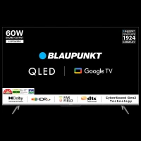 BLAUPUNKT 55QD7020 140 cm (55 inch) 4 Star QLED 4K Ultra HD Google TV with Quantum Dot Technology (2022 model)