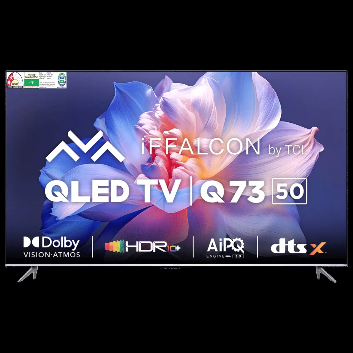 iFFalcon Q73 127 cm (50 inch) 2 Star QLED 4K Ultra HD Google TV with High Brightness