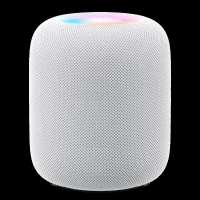 Apple HomePod (2nd Gen) with Built-in Siri Smart Wi-Fi Speaker (Touch Control, White)