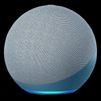 amazon Echo (4th Gen) with Built-in Alexa Smart Wi-Fi Speaker (Controls Smart Devices, Blue)