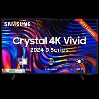 SAMSUNG DUE70 165 cm (65 inch) 3 Star 4K Ultra HD LED Tizen OS TV with Crystal Processor 4K