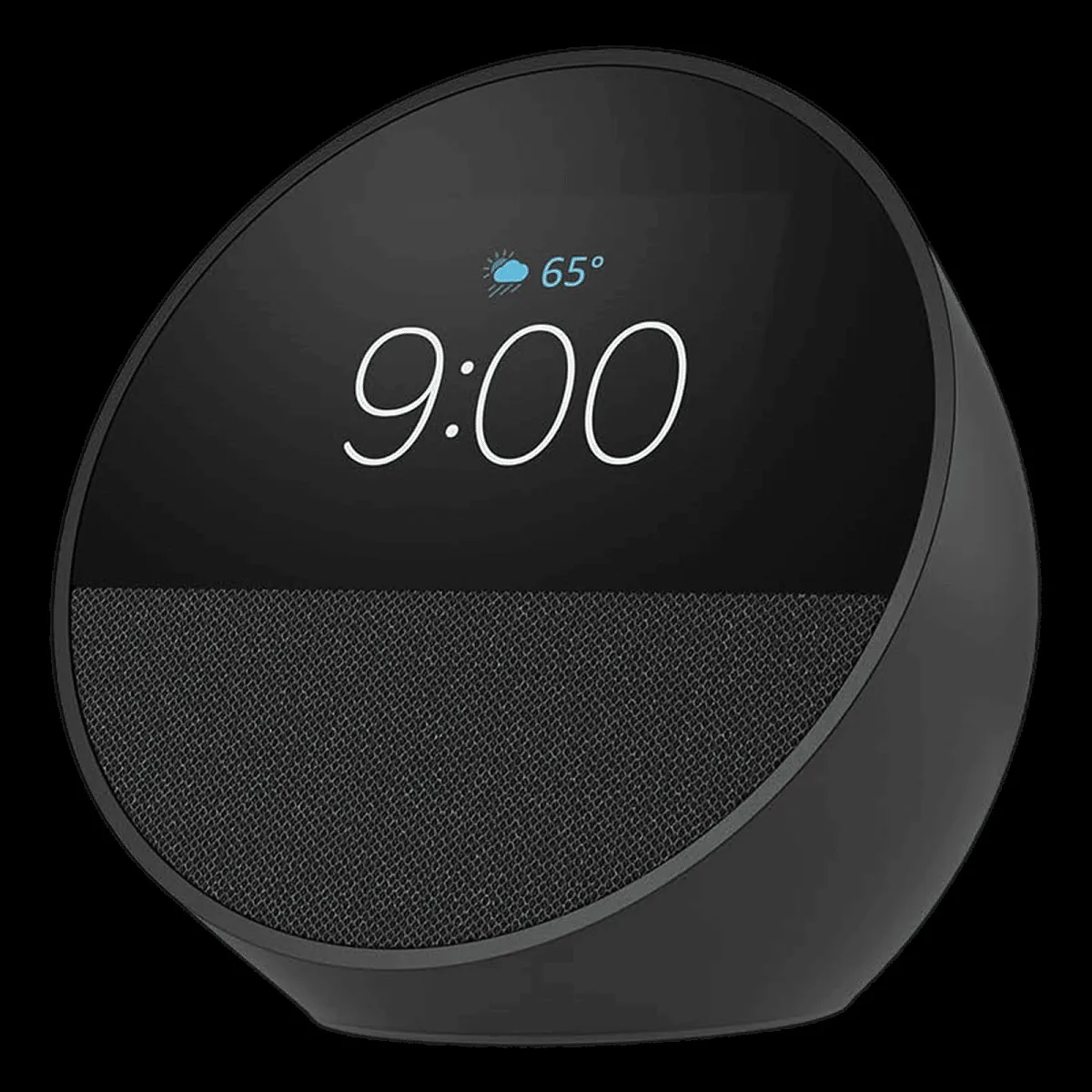 amazon Echo Spot with Built-in Alexa Smart Wi-Fi Speaker (Customizable Smart Clock, Black)