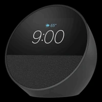 amazon Echo Spot with Built-in Alexa Smart Wi-Fi Speaker (Customizable Smart Clock, Black)