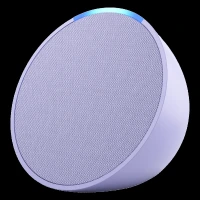 amazon Echo Pop with Built-in Alexa Smart Wi-Fi Speaker (Balanced Bass, Purple)