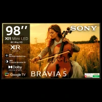 SONY BRAVIA 5 247 cm (98 inch) 1 Star Mini LED 4K Ultra HD Smart Google TV with Dolby Vision & Dolby Atmos (2025 model)