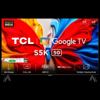 TCL S5K 127 cm (50 inch) 2 Star QLED 2K Full HD Smart Google TV with Google Assistant (2025 model)