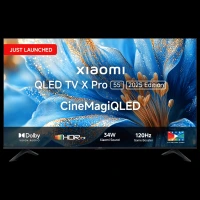 Xiaomi X Pro Series 140 cm (55 inch) 4K Ultra HD QLED Smart Google TV with Google Voice Assistant (2025 model)
