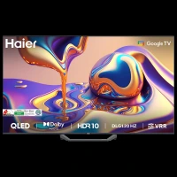 Haier 65S80 165 (65 inch) 2 Star QLED 4K Ultra HD Smart Google TV with Dolby Audio (2025 model)