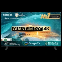 TOSHIBA M550MP 140 cm (55 inch) 1 Star 4K Ultra HD QLED Smart Google TV with Built-in Google Assistant (2023 model)