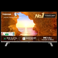TOSHIBA C450 109 cm (43 inch) 2 Star QLED 4K Ultra HD VIDDA TV with Regza Engine ZR