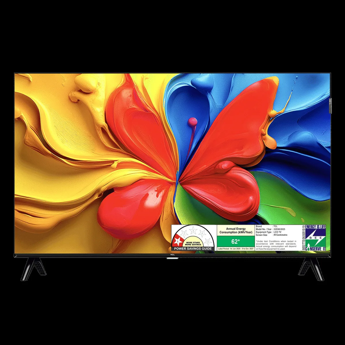 TCL S5K 80 cm (32 inch) Full HD QLED Smart Google TV with Google Assistant (2025 model)