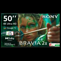 SONY BRAVIA 2 II 127 cm (50 inch) 2 Star 4K Ultra HD LCD Smart Android TV with Built- in Chromecast (2025 model)?