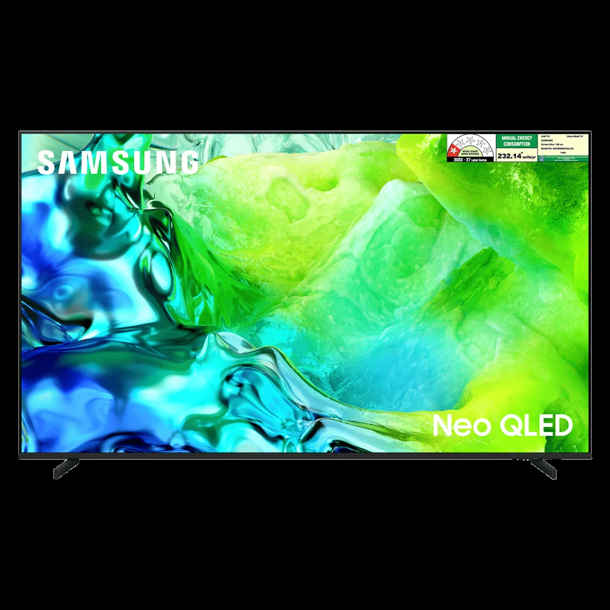 Samsung QN80H 138 cm (55 inch) 1 Star QLED 4K Ultra HD Smart Tizen TV with Samsung Vision AI Companion (2026 model)