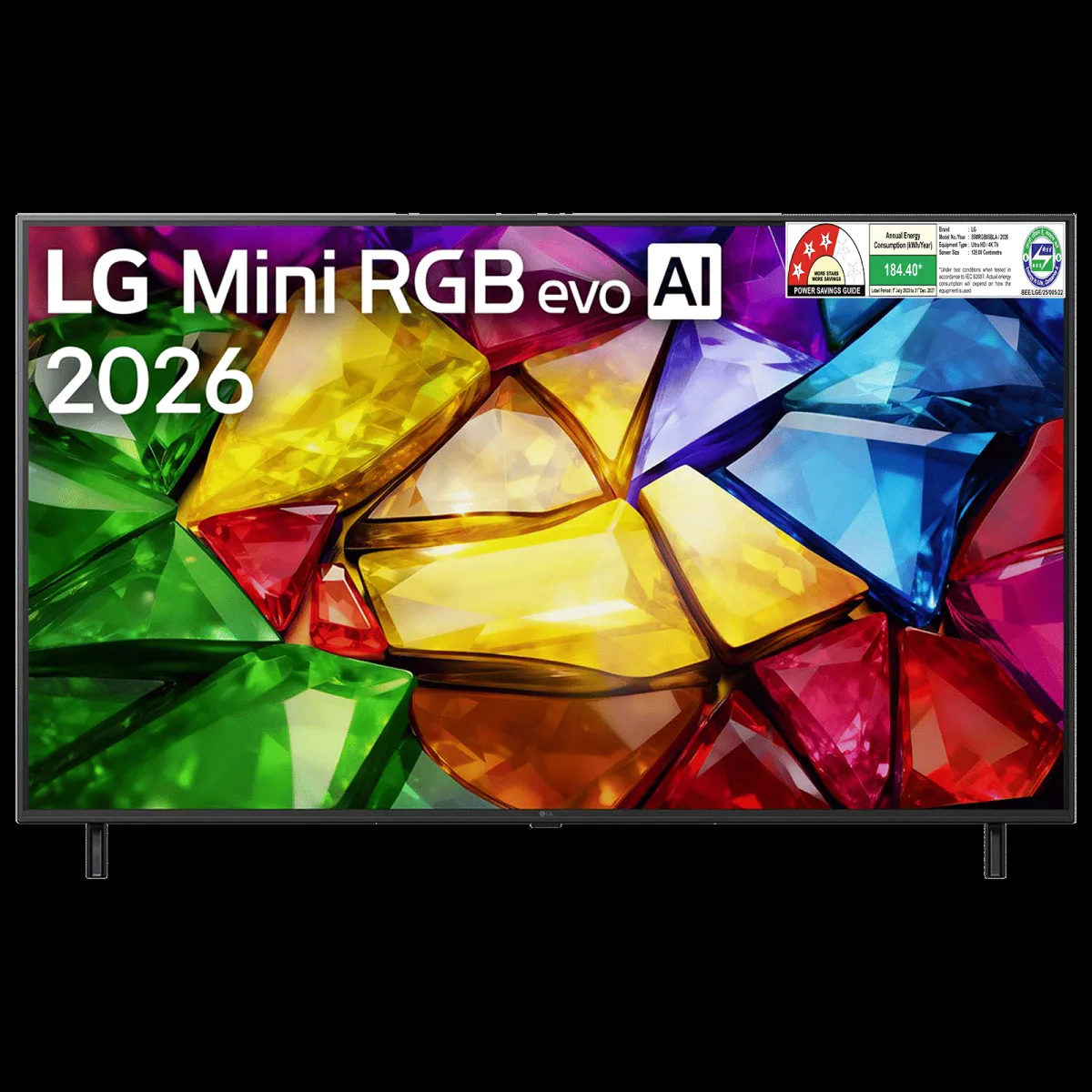 LG MRGB85 139.7 cm (55 inch) 3 Star Mini RGB 4K Ultra HD Smart WebOS TV with Intelligent Voice Recognition (2026 model)