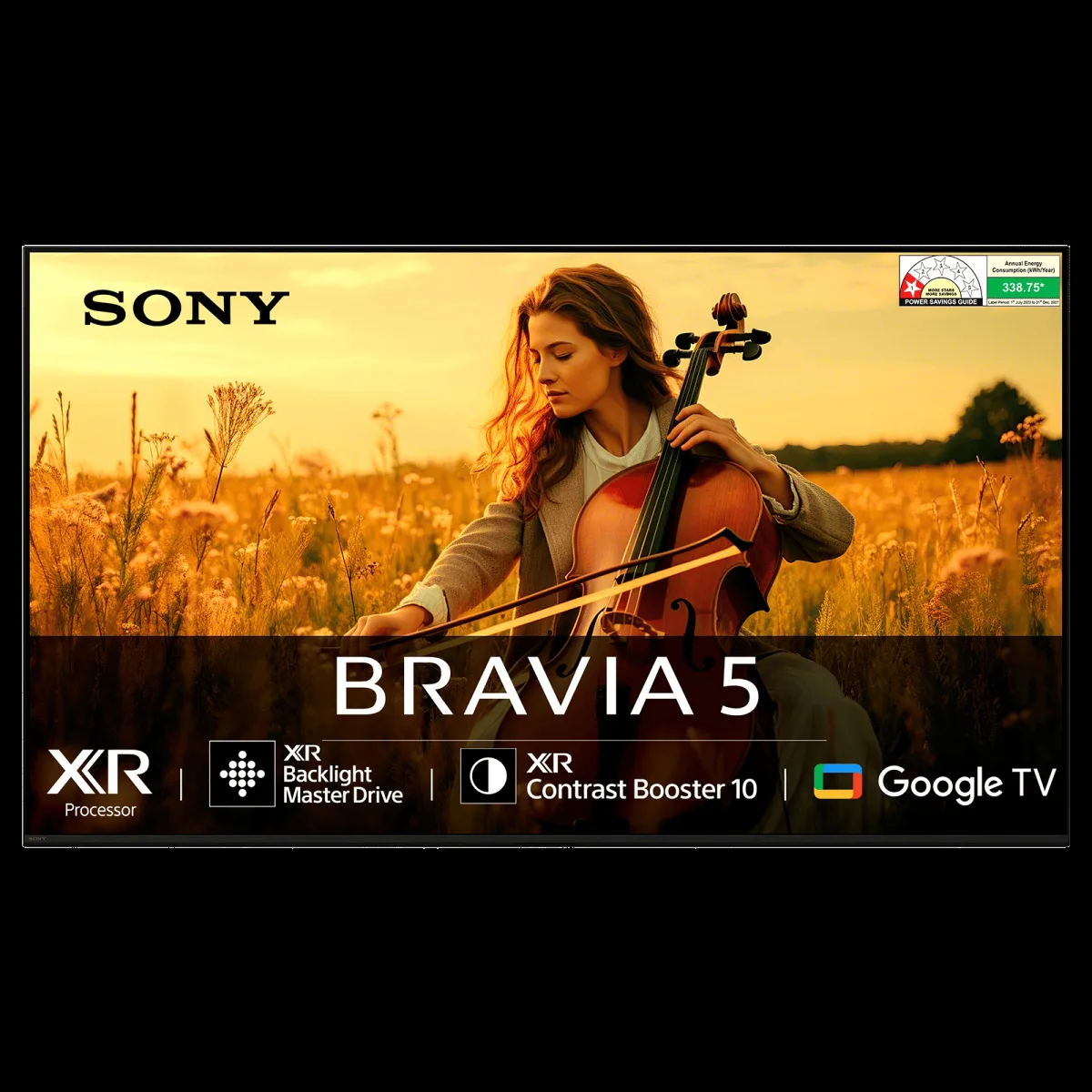 SONY BRAVIA 5 165 cm (65 inch) Mini LED 4K Ultra HD Smart Google TV with Dolby Vision & Dolby Atmos (2025 model)