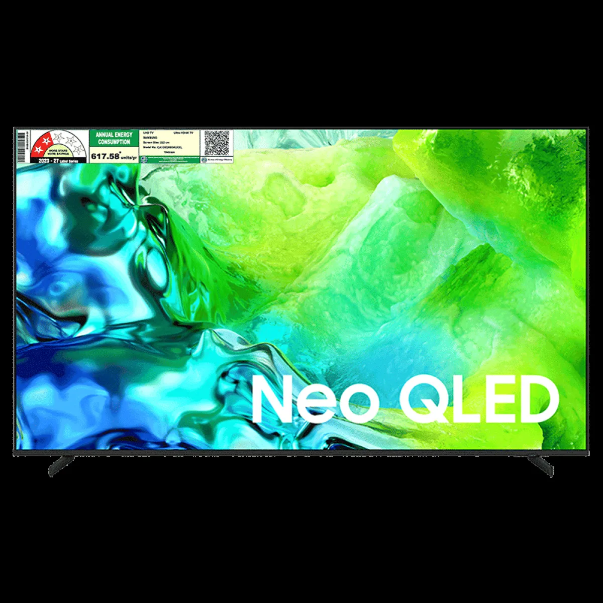 SAMSUNG QN80H 253 cm (100 inch) 2 Star Neo QLED 4K Ultra HD Smart Tizen TV with Google Voice Assistant (2026 Model)