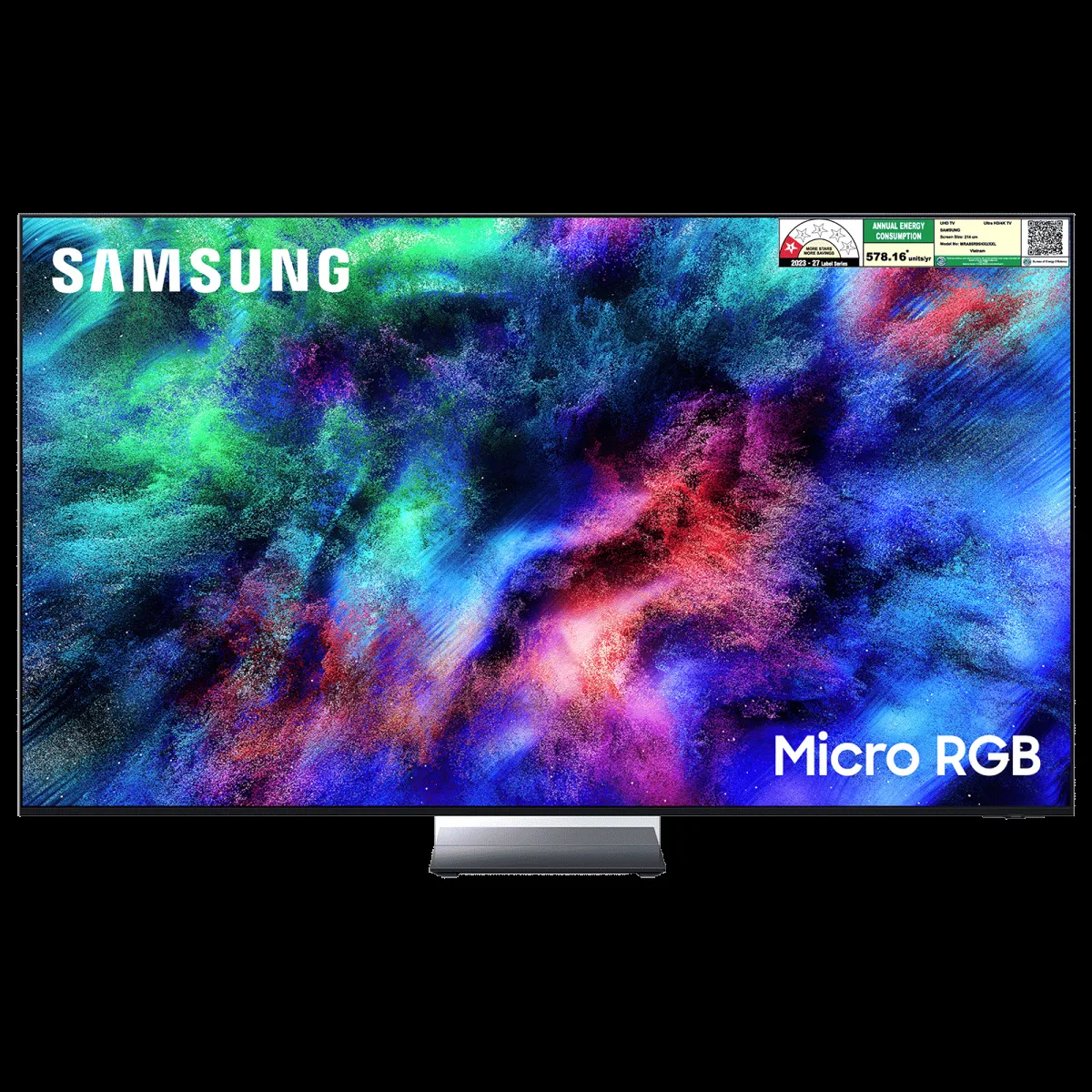 SAMSUNG R95H 215 cm (85 inch) 1 Star Micro RGB 4K Ultra HD Smart Tizen TV with Google Voice Assistant (2026 Model)
